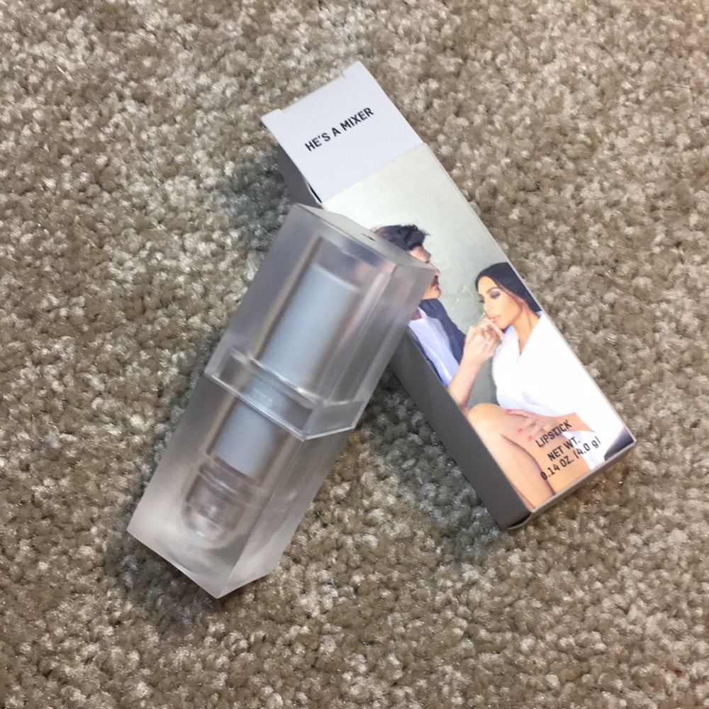 KKW He’s a mixer lipstick